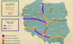 Mapa Polski z zaznaczonymi odcinkami autostrad. Dowiedz się, jak zapłacić za przejazd autostradą, sprawdzając ceny dla motocykli i samochodów.