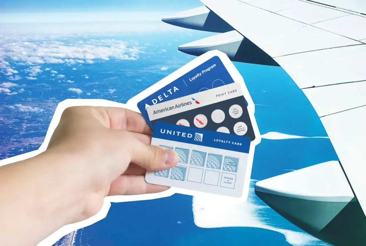Zbieraj mile lotnicze z kartami lojalnościowymi Delta, American Airlines i United. Wygodne podróżowanie i nagrody czekają!